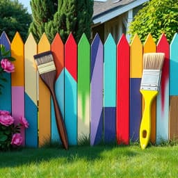 Backyard Fence Painting Ideas icon