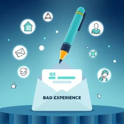 Bad Experience Email Template icon