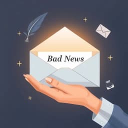 Bad News Email Template icon