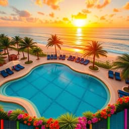 Beach Resort Generator icon