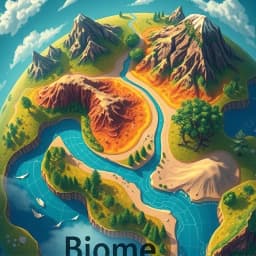 Biome Map Illustration Generator icon