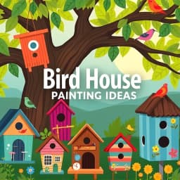 Bird House Painting Ideas icon