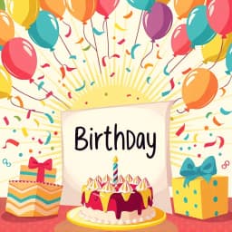 Birthday Invitation Informal Letter Generator icon