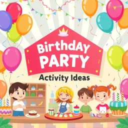 Birthday Party Activity Ideas icon