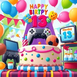 Birthday Party Ideas for 13 Year Old Boy icon