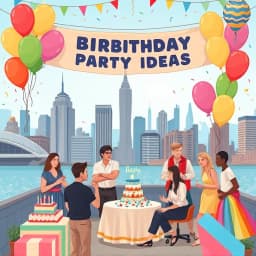 Birthday Party Ideas NYC icon