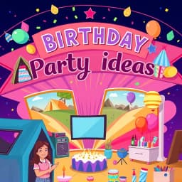 Birthday Party Ideas Teenage icon