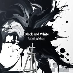 Black and White Painting Ideas icon