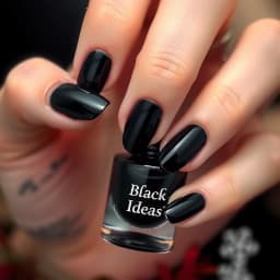 Black Nail Ideas icon