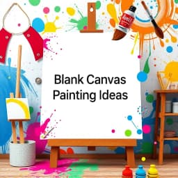 Blank Canvas Painting Ideas icon