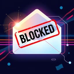 Blocked Email Message Template icon
