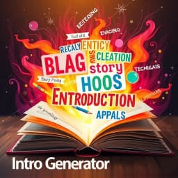 Blog Intro Generator icon