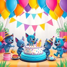 Bluey Birthday Party Ideas icon