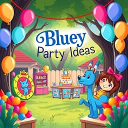 Bluey Party Ideas icon