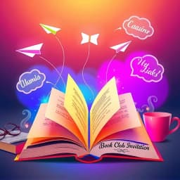 Book Club Invitation Email Template icon