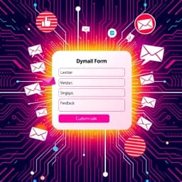 Bootstrap Email Form Template icon