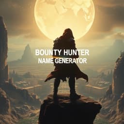 Bounty Hunter Name Generator icon