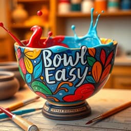 Bowl Easy Bowl Pottery Painting Ideas icon