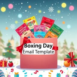 Boxing Day Email Template icon