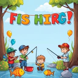 Boy Fishing Party Ideas icon