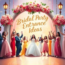 Bridal Party Entrance Ideas icon