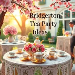 Bridgerton Tea Party Ideas icon
