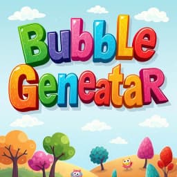 Bubble Text Generator icon