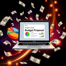Budget Proposal Budget Email Template icon