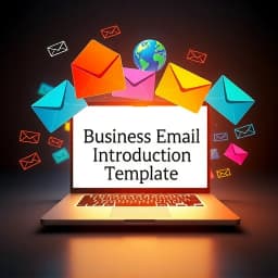 Business Email Introduction Template icon