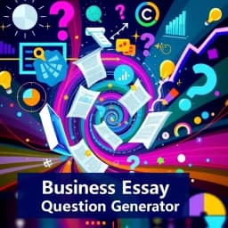 Business Essay Question Generator icon