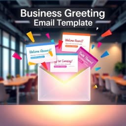 Business Greeting Email Template icon