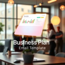 Business Plan Email Template icon