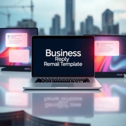 Business Reply Email Template icon
