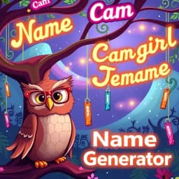 Cam Girl Name Generator icon