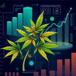 Cannabis Dispensary Business Plan icon