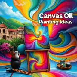 Canvas Oil Painting Ideas icon