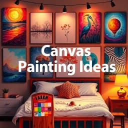 Canvas Painting Ideas For Bedroom icon