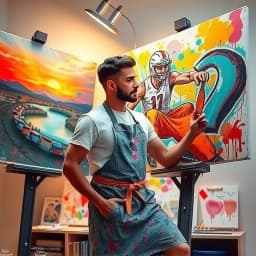 Canvas Painting Ideas For Guys icon