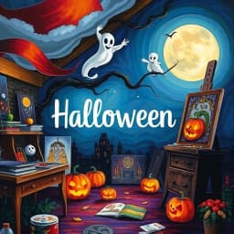 Canvas Painting Ideas Halloween icon