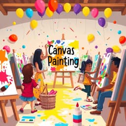 Canvas Painting Party Ideas icon