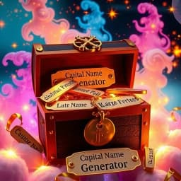 Capital Name Generator icon