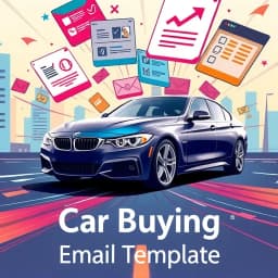 Car Buying Email Template icon