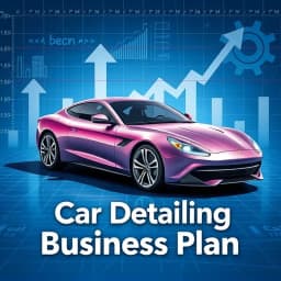 Car Detailing Business Plan icon
