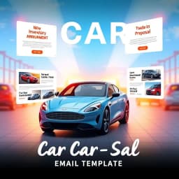 Car Sale Email Template icon