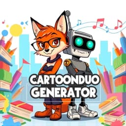 Cartoon Character Duo Generator icon