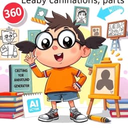 Cartoon Character Turnaround Generator icon