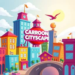 Cartoon Cityscape Generator icon