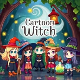 Cartoon Witch Character Generator icon