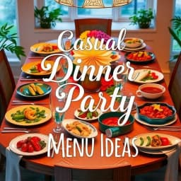 Casual Dinner Party Menu Ideas icon