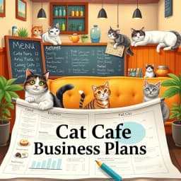 Cat Cafe Business Plan icon